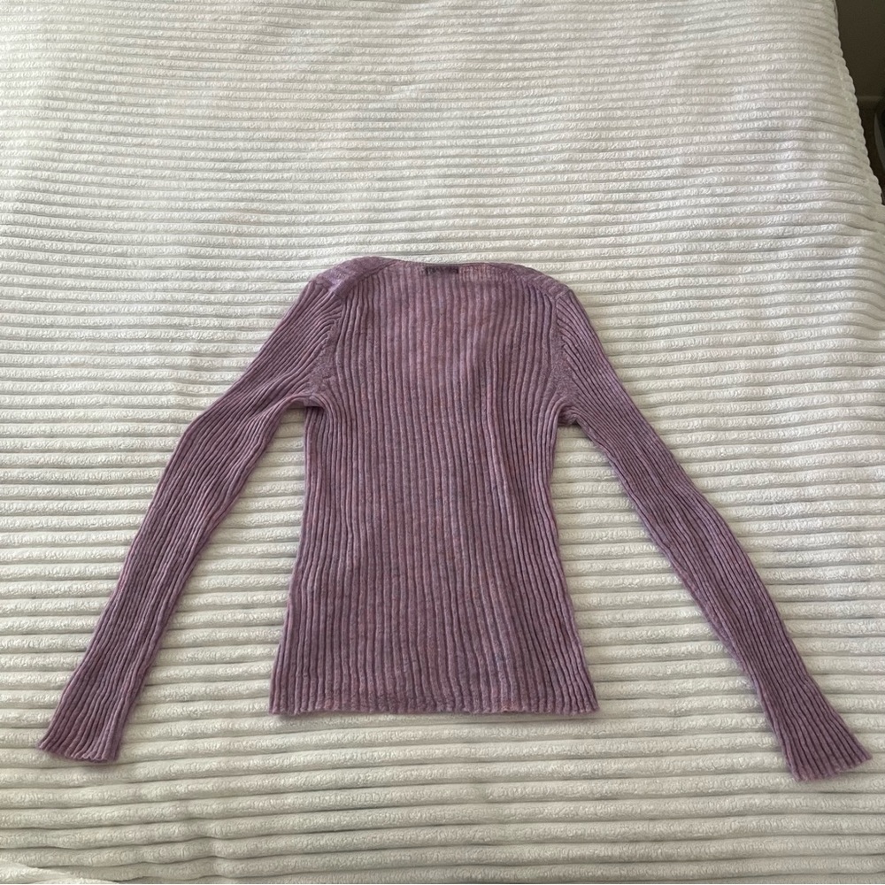 Rag & Bone Lavender Sweater - Picture 6 of 9